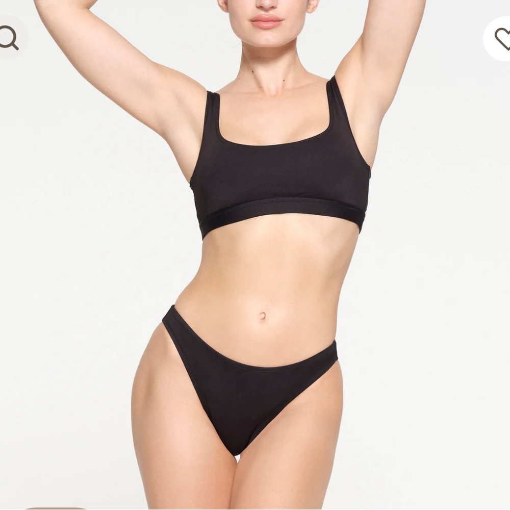 Skims Classic Swim Bottom Mid Coverage Bathing Swim Suit Sz M